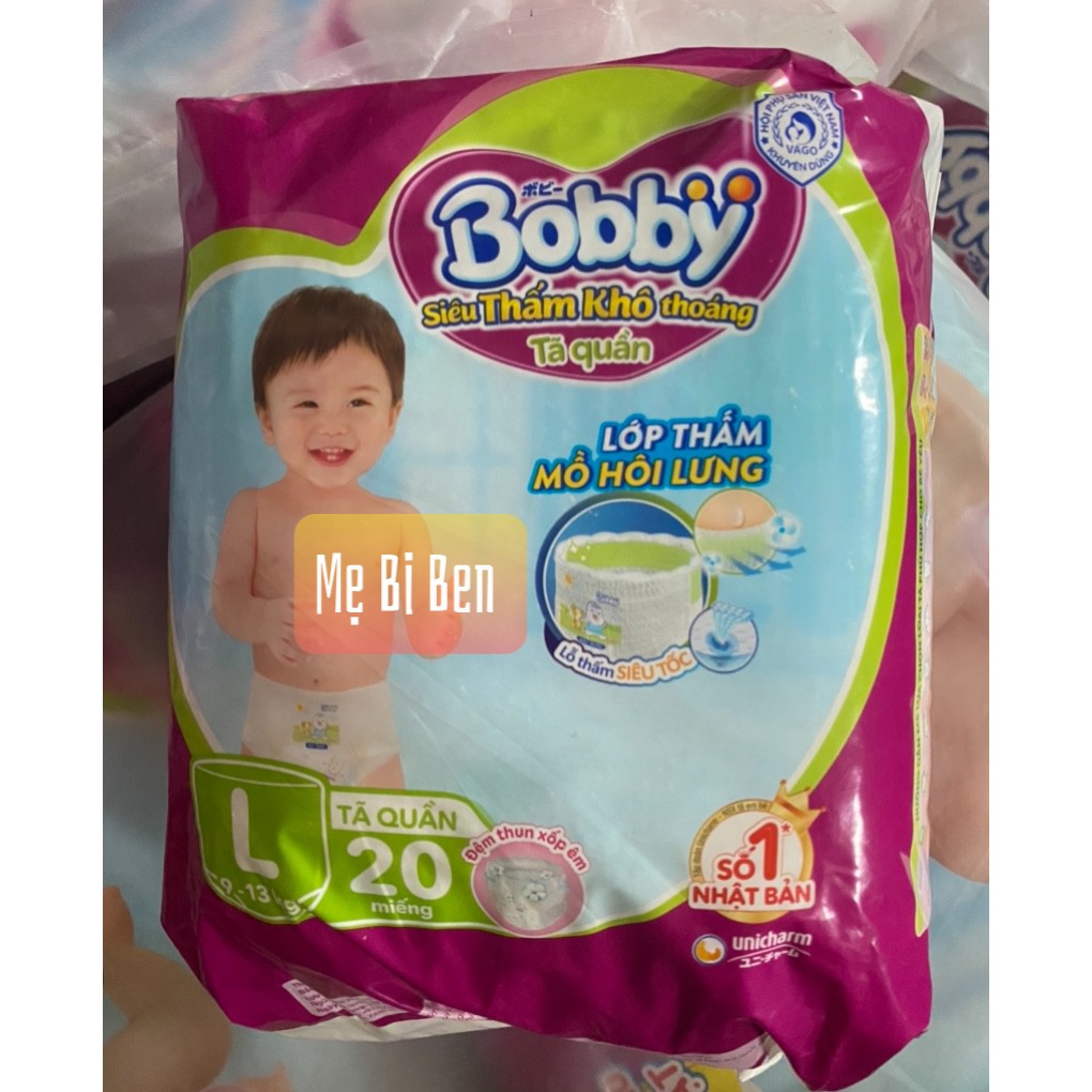 Tã Quần Bobby Size L20