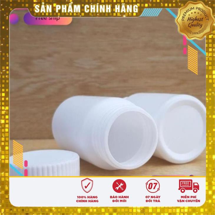 Hũ nhựa rỗng HDPE 120g đựng dược phẩm