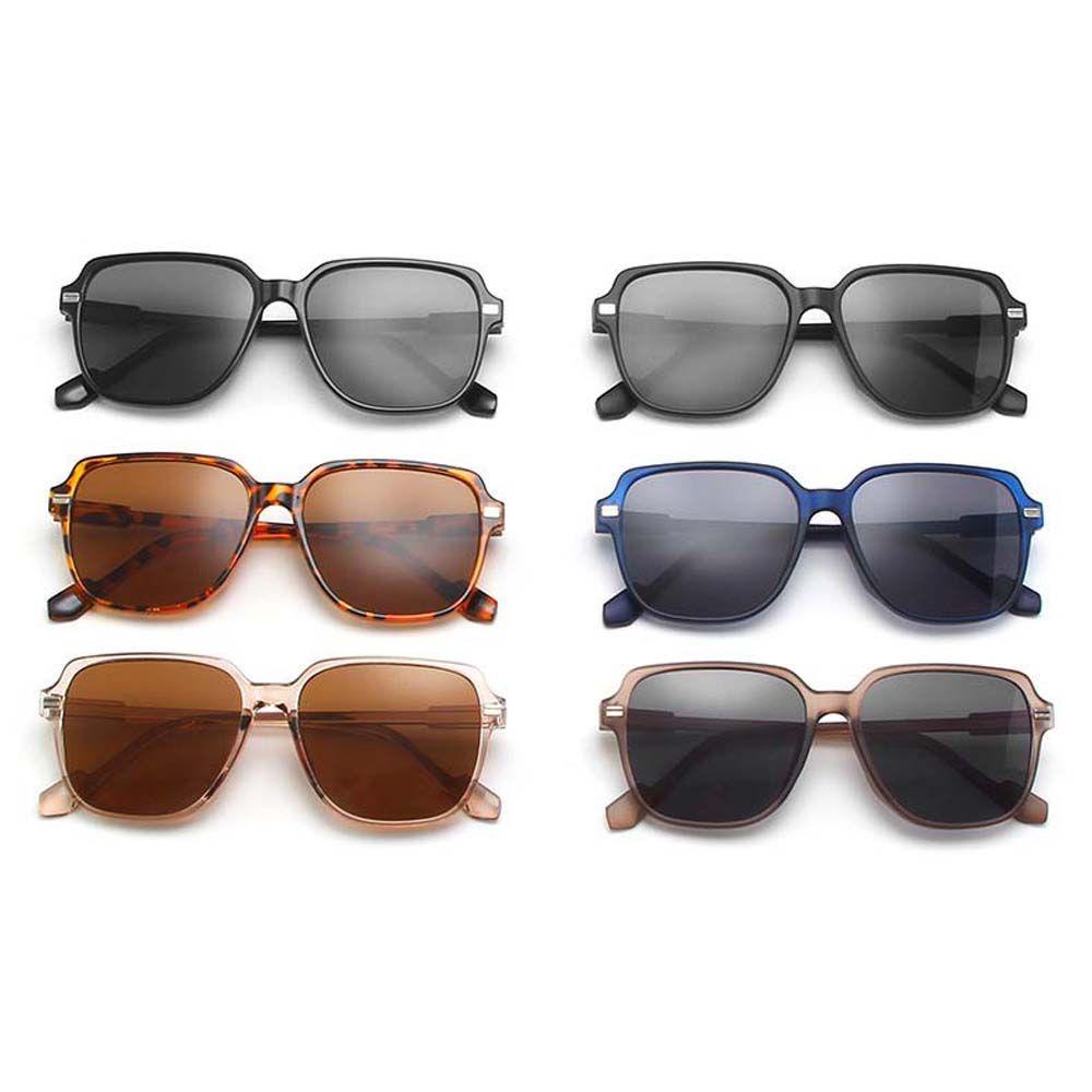 Kính Mát Gọng Vuông Lớn In Họa Tiết Da Báo Thời Trang Hàn Quốc Cho Nữ