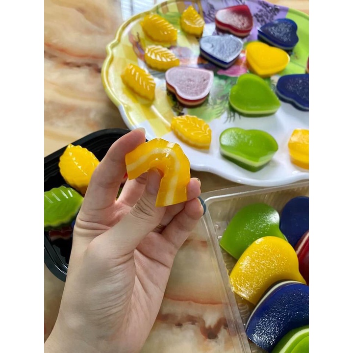 Bột bánh xu xuê (phu thê), bánh da lợn, ngon chuẩn vị truyền thống: giai giòn, bánh trong ngon tuyệt, gói 500g TG FOODS