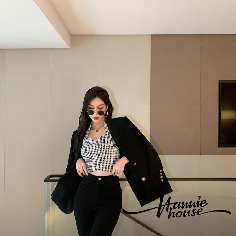 Áo tank top cổ chữ V hở lưng thời trang quyến rũ cho nữ