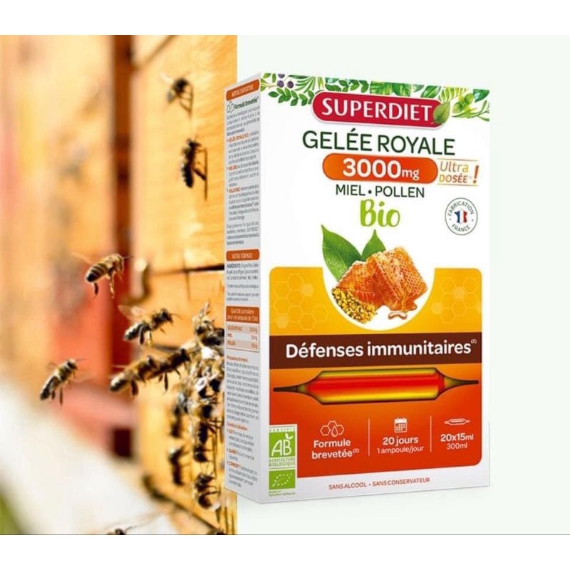Sữa ong chúa Super Diet Gelee Royale 3000mg