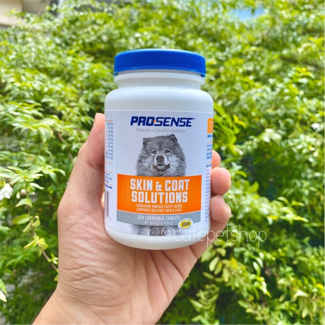 PROSENSE SKIN &amp; COAT DƯỠNG LÔNG CHO CHÓ 250 viên