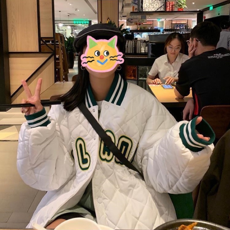 Áo bomber trần trám- Kèm ảnh thật