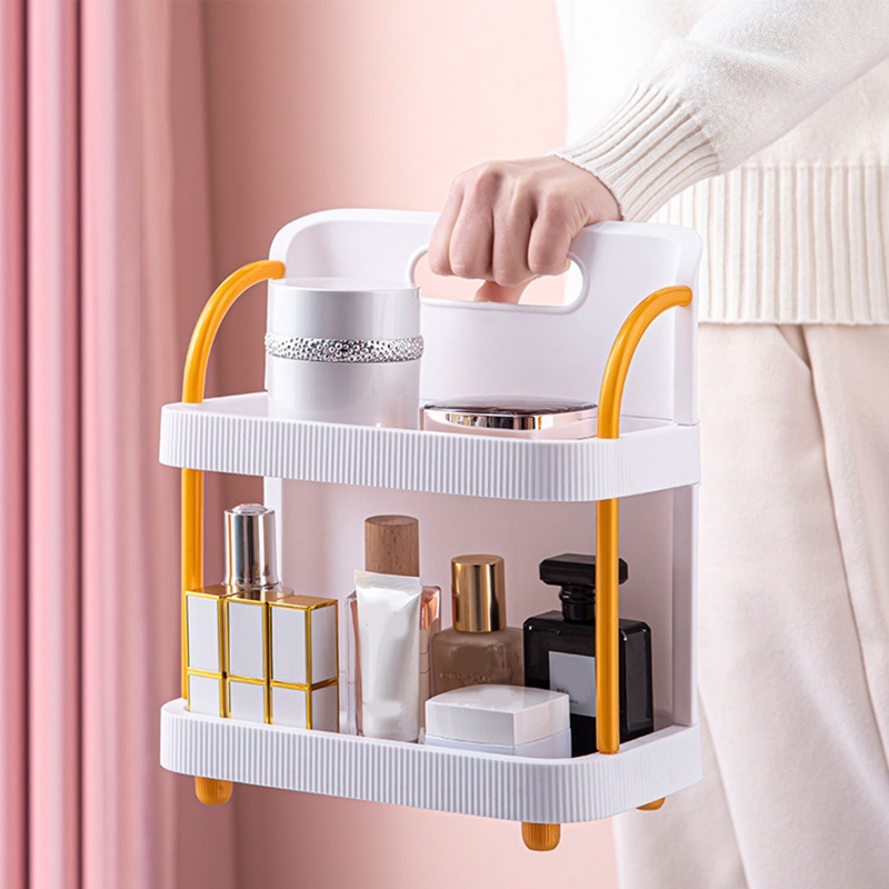 Kệ Đứng 1 / 2 / 3 Tầng Sắp Xếp Gọn Gàng Đa Ứng Dụng Cho Nhà Bếp Nhà Tắm