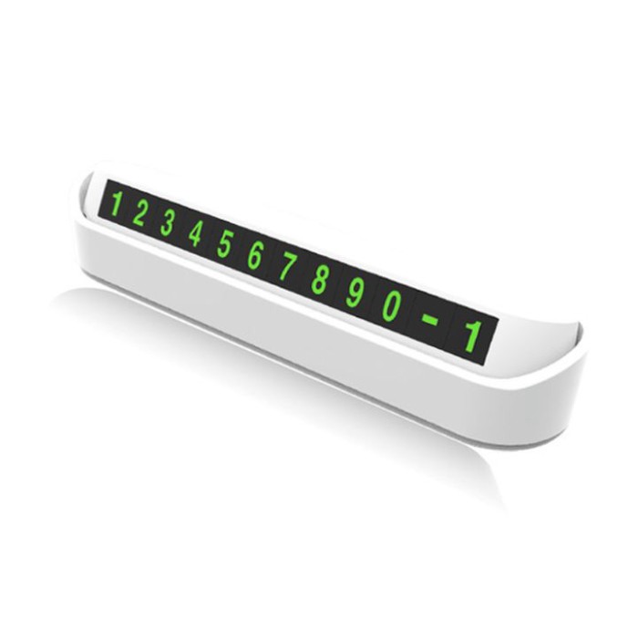 Sản Phẩm Bảng số điện thoại gắn taplo ô tô Y-428T .