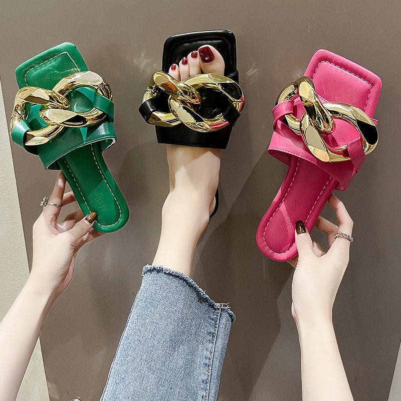 Dép Sandal Đế Xuồng Thời Trang Mùa Hè Dễ Phối Đồ