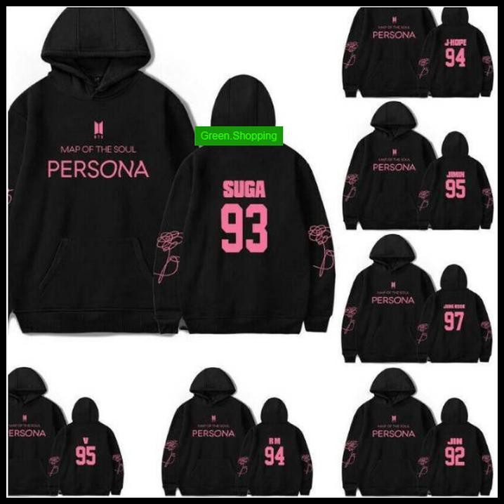 Áo Hoodie In Hình Bts Persona Cewe Cowo M 2krx