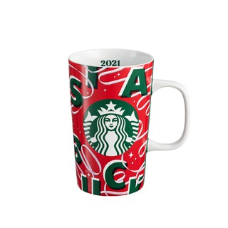 Cốc Mug Starbucks 12Oz (354ml) 2021 Red Cup