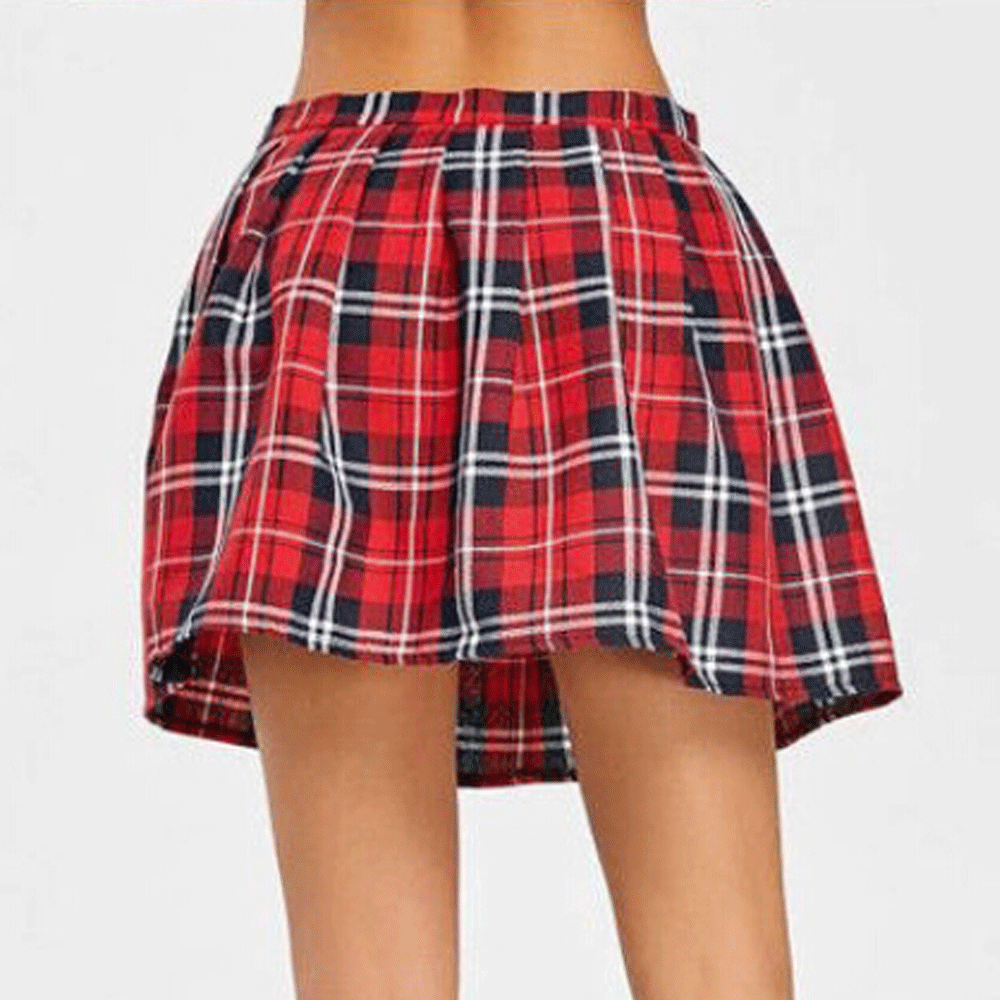 Chân Váy Ca-Rô Xinh Xắn Dành Cho Nữ