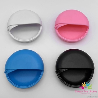 Household Round Slide Push-pull Type Headphone Data Cable Storage Bag For Outdoor Travel