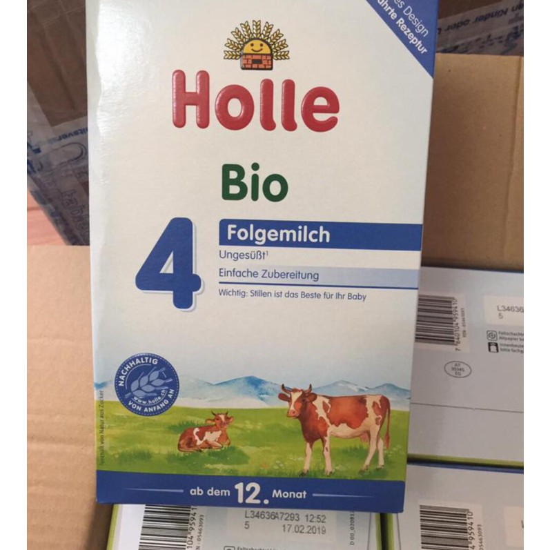 Sữa bò hữu cơ Holle số 4 600g