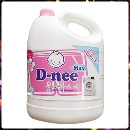 Nước giặt Dnee Max Thái Lan cao cấp, Bột giặt can 3800ml - Đánh bay mọi vết bẩn ..