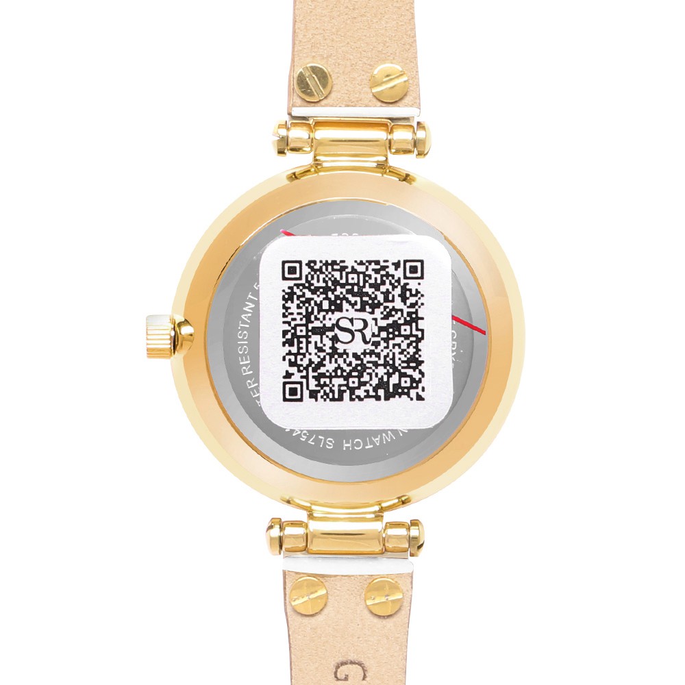 Đồng Hồ Nữ SRWATCH Dây Da SL7541.4602 Mặt Kính Sapphire chống trầy chống nước kiểu d