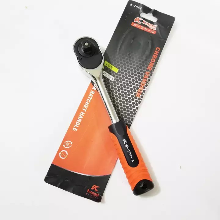Tay khẩu tự động Kapusi 1/2 - cần siết thép CR-V mạ Crom