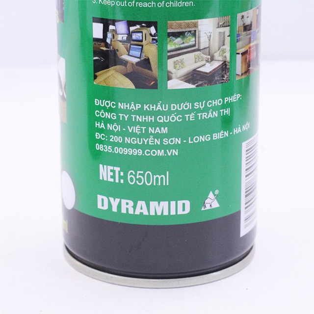 Xịt Bọt Tẩy, Vệ Sinh Nội Thất Ô Tô Foam Cleaner hàng Chuẩn xịn Thái màu Xanh (Hương thơm mát)