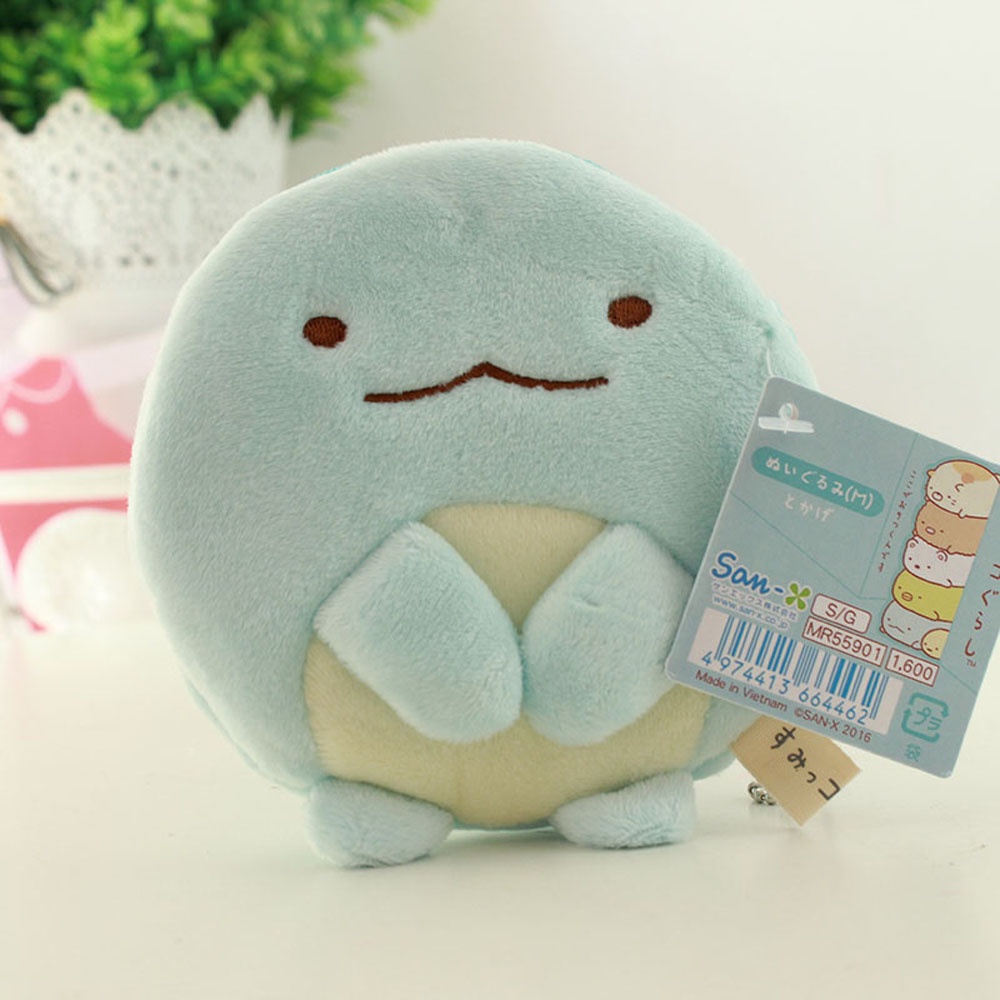 Ví đựng tiền xu / tai nghe / chìa khóa / đồ chơi đa năng hình các con vật Sumikko Gurashi dễ thương