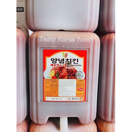 Sốt ướp gà CAY/NGỌT Hàn Quốc Chungwoo 10 lít