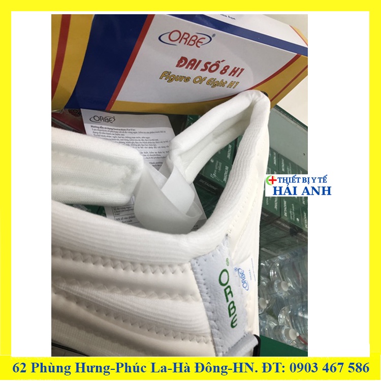 Đai số 8 h1 - cố định xương đòn, xương bả vai