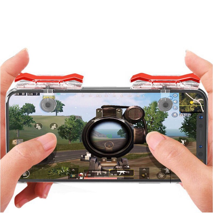 Bộ 2 Nút Bấm Chơi Game, Hỗ Trợ Chơi Pubg Mobile, Ros Mobile Trên Mobile Ipad - Siêu Bền