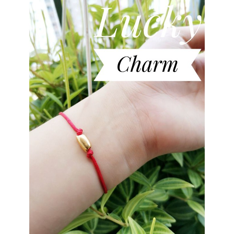 ☘️☘️☘️ĐÓN TÀI LỘC MAY MẮN với Vòng chỉ đỏ hạt gạo vàng may mắn | BigBuy360 - bigbuy360.vn