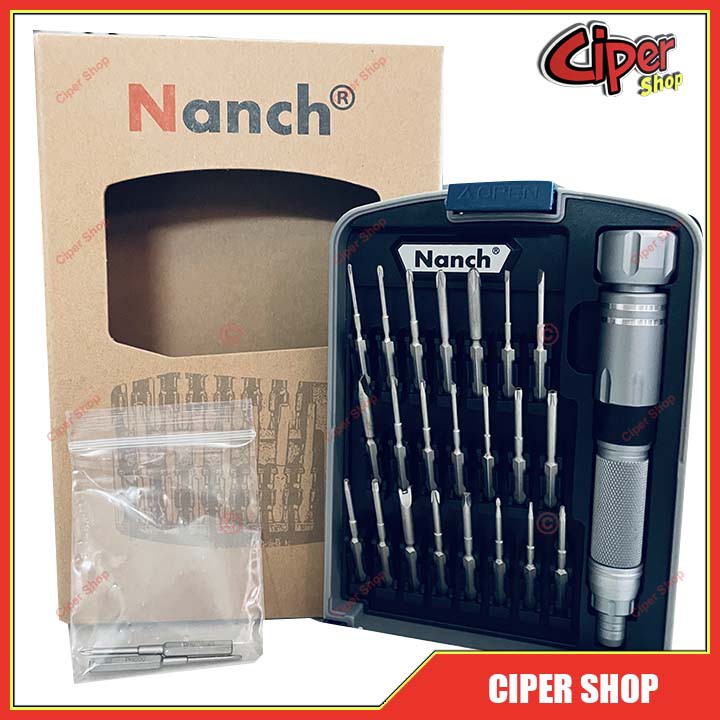 Bộ tua vít đa năng 24 đầu Công Nghệ Đức – NANCH 24 in 1 High Grade