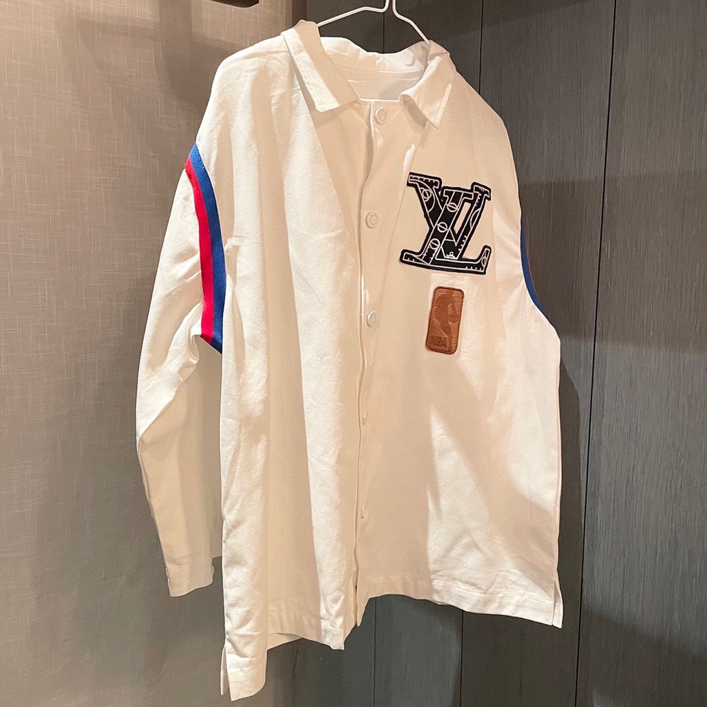 Áo sơ mi LouisVuitton x NBA1 Baseball FW21