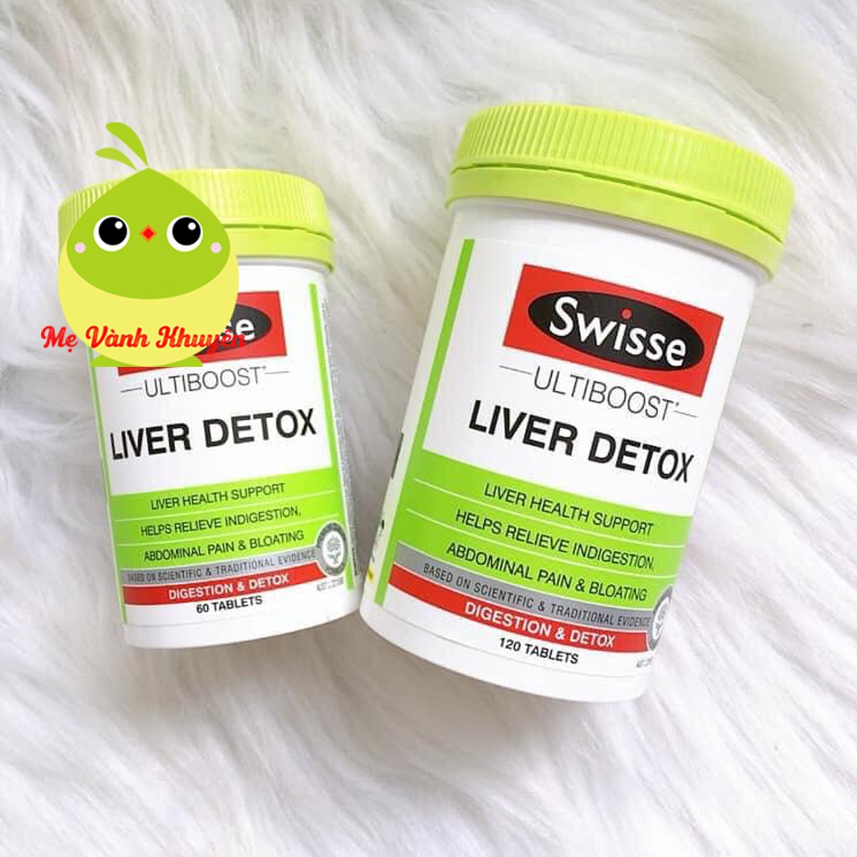 Bổ gan Swisse Ultiboost Liver Detox, Úc (60v/120v) | BigBuy360 - bigbuy360.vn