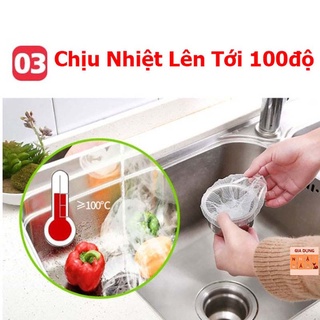 Túi Lưới Lọc Rác Bồn Rửa Chén combo 100 túi [LỌC RÁC 100]