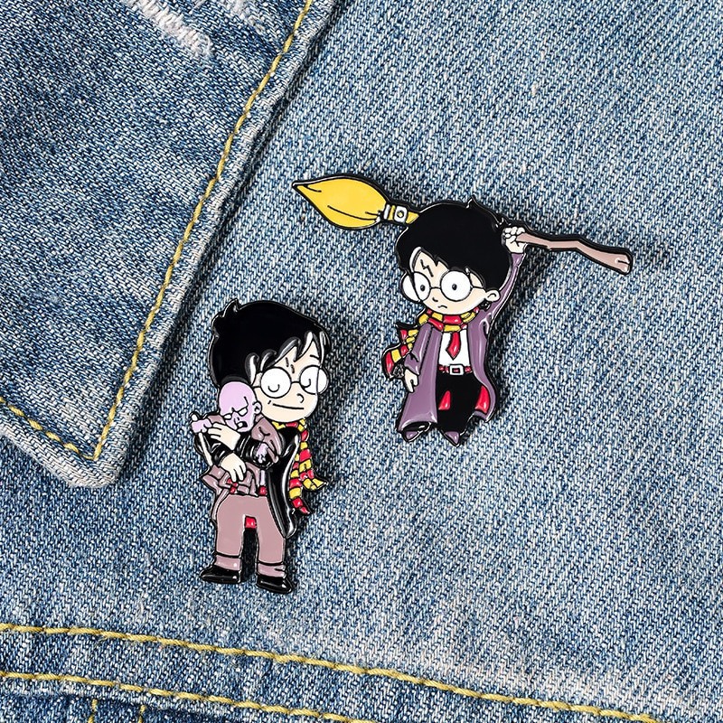 Pin cài áo Harry Potter phù thủy - GC158