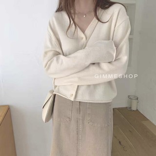 Áo cardigan len đẹp cổ tym (kèm ảnh thật)