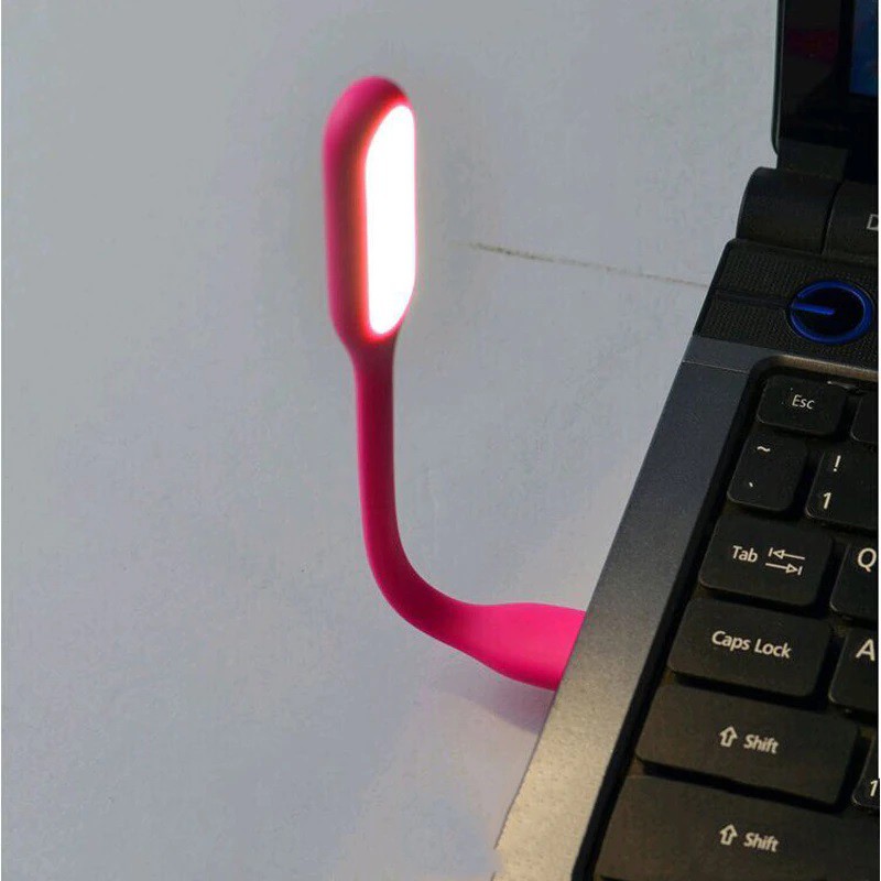 Đèn LED Đọc Sách Đầu Cắm USB Dẻo Siêu Sáng Cắm Máy Tính, Sạc Dự Phòng