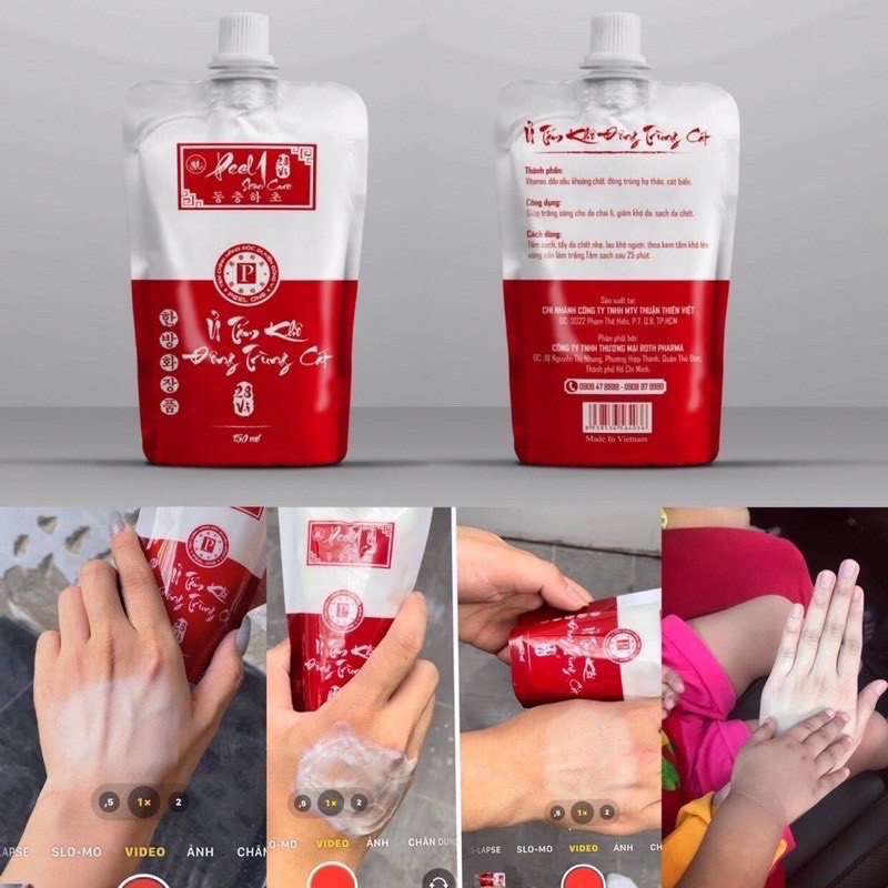 Ủ Tắm trắng khô Đông Trùng Cát Slim Fit Chính hãng 100% | BigBuy360 - bigbuy360.vn