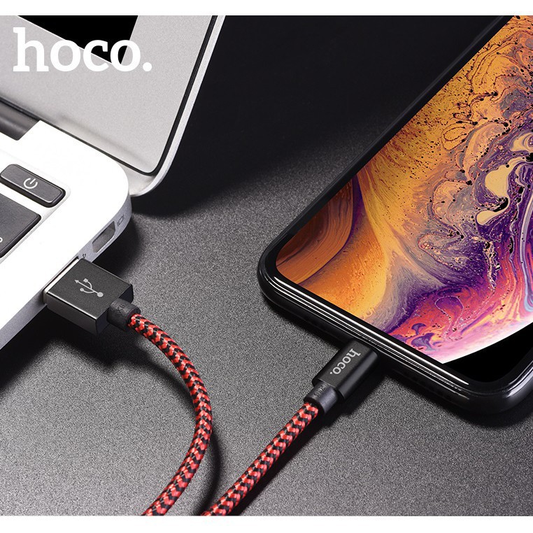 [NEW] - Cáp Sạc Nhanh Hoco X14MAX Iphone/Ipad 1m-2m Chính Hãng Chống Gãy, Chống Đứt