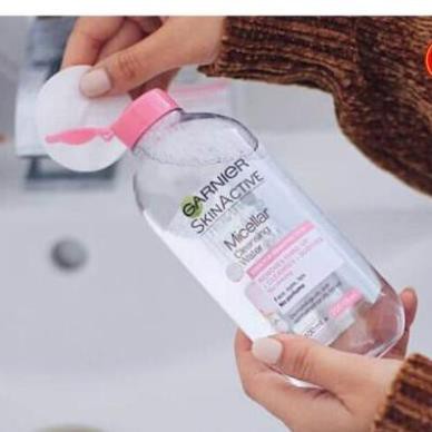 Nước tẩy trang Garnier Nga 400ml nắp hồng nhạt | BigBuy360 - bigbuy360.vn