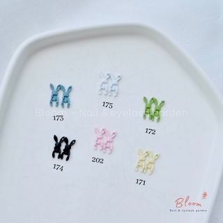 Set 2 charm thỏ gắn móng, nail xinh