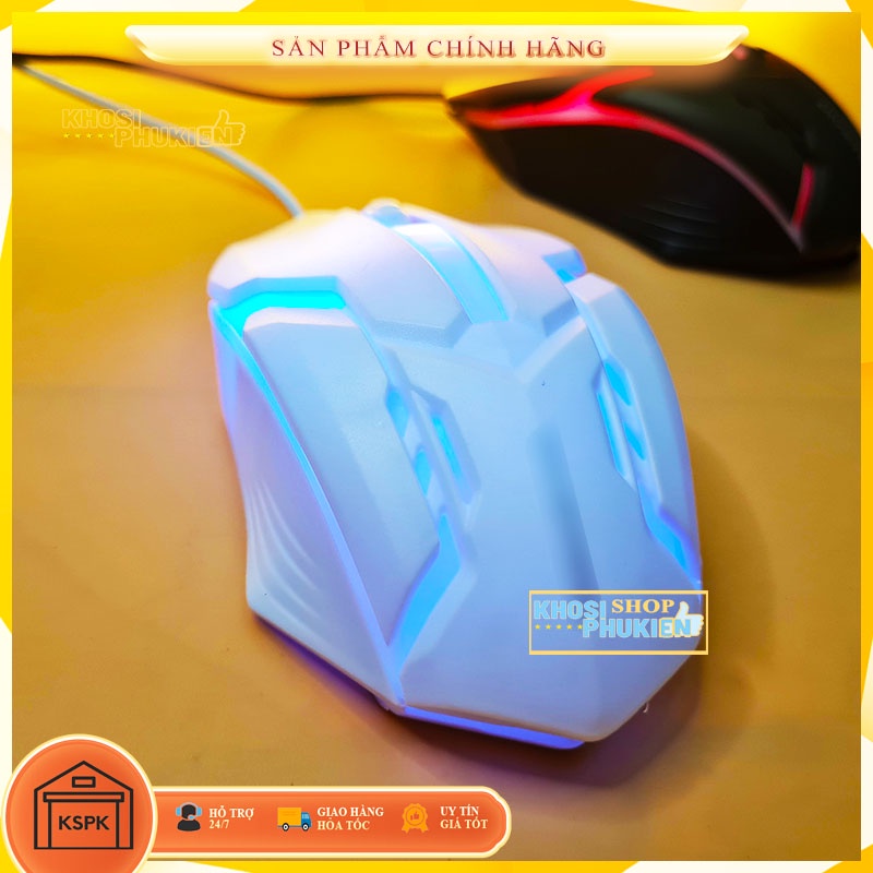 Xả Kho - Chuột Máy Tính có đèn led 7 sắc cầu vòng siêu rẻ