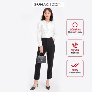 Áo sơ mi bèo cột dây GUMAC AB658