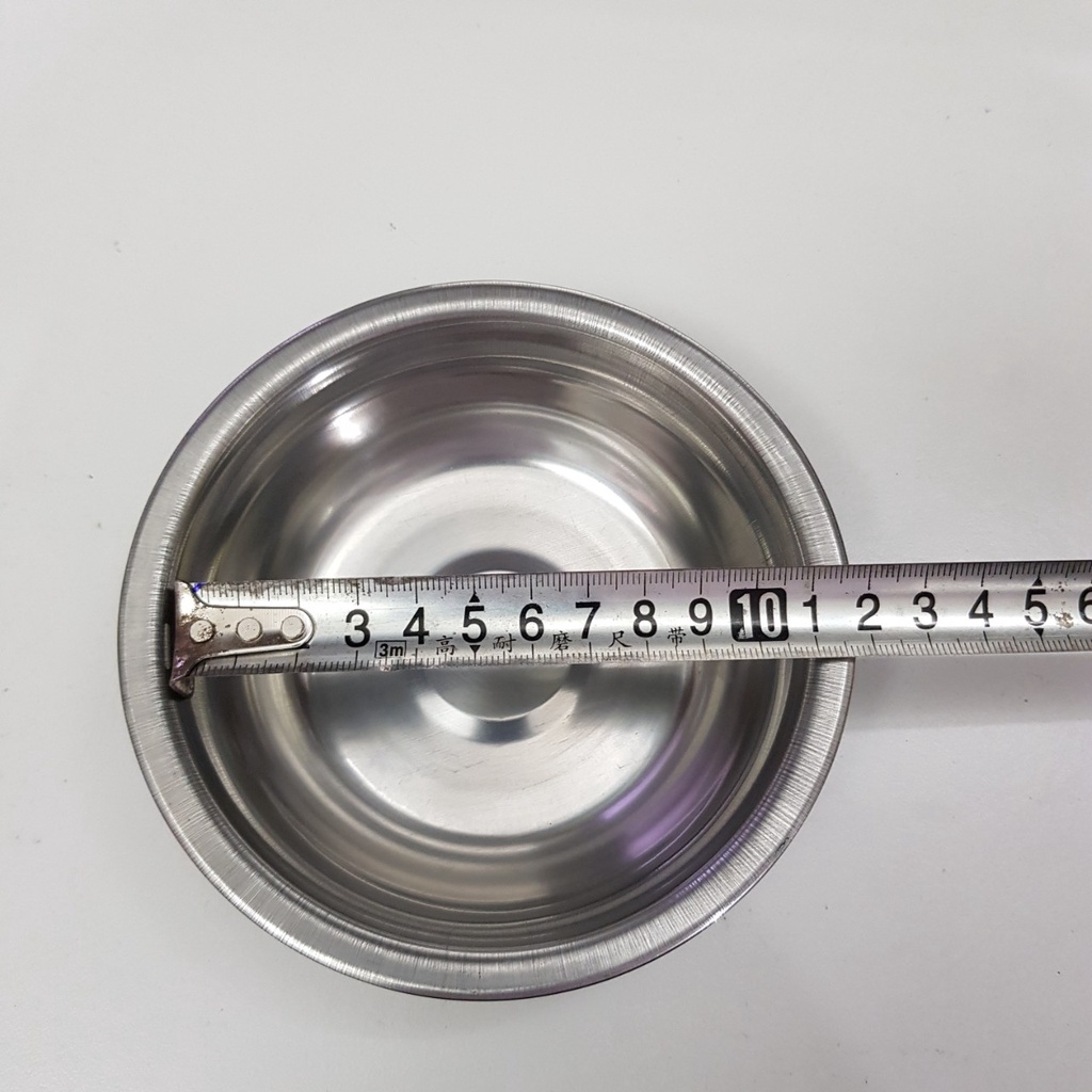 [Mã 252FMCGSALE giảm 8% tối đa 100k đơn 500K] Bát ăn cho chó, bát ăn cho mèo thú cưng đơn bằng inox nhựa