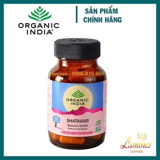 Viên Uống Cân Bằng Nội Tiết - Organic India Shatavari 60v
