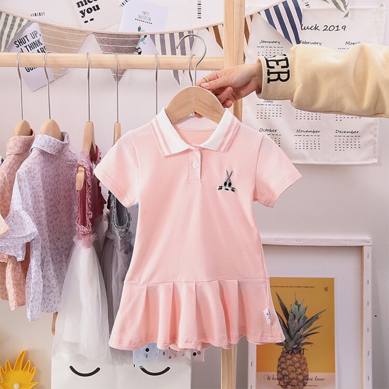 Váy polo thỏ QCCC cực xinh