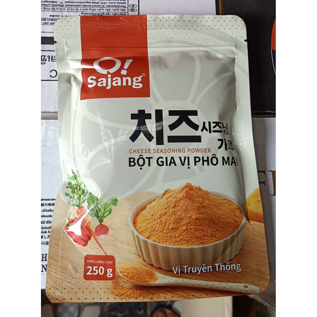 250g Bột gia vị phô mai lắc khoai O Sajang VN SANNADLE Cheese Seasoning