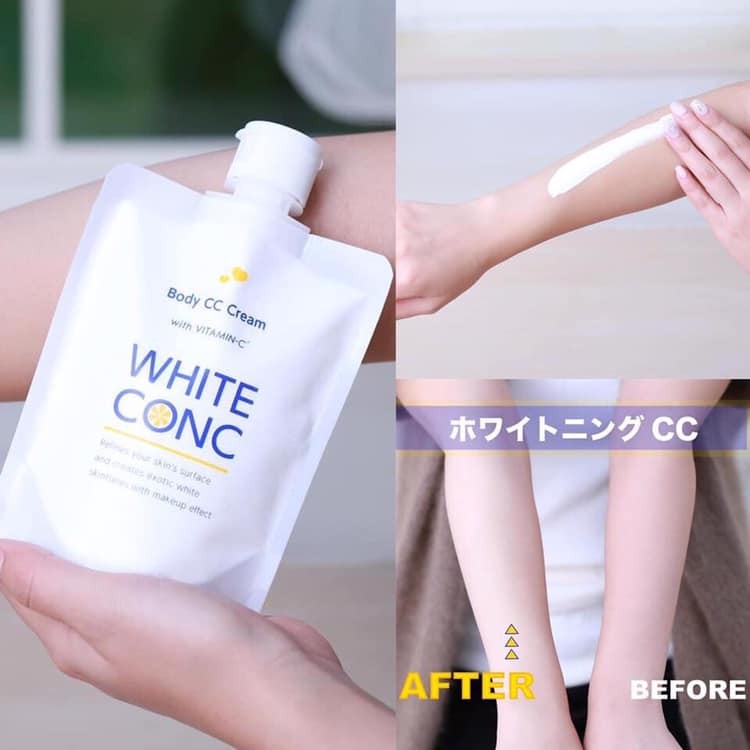 Kem Dưỡng Thể Trắng Da White Conc White CC Cream 200g (hàng chính hãng)