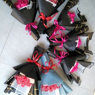Bó hoa sáp  6, 9 bông