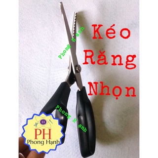 Kéo Cắt Răng Nhọn và Răng Bầu - Kéo cắt thủ công tạo kiểu