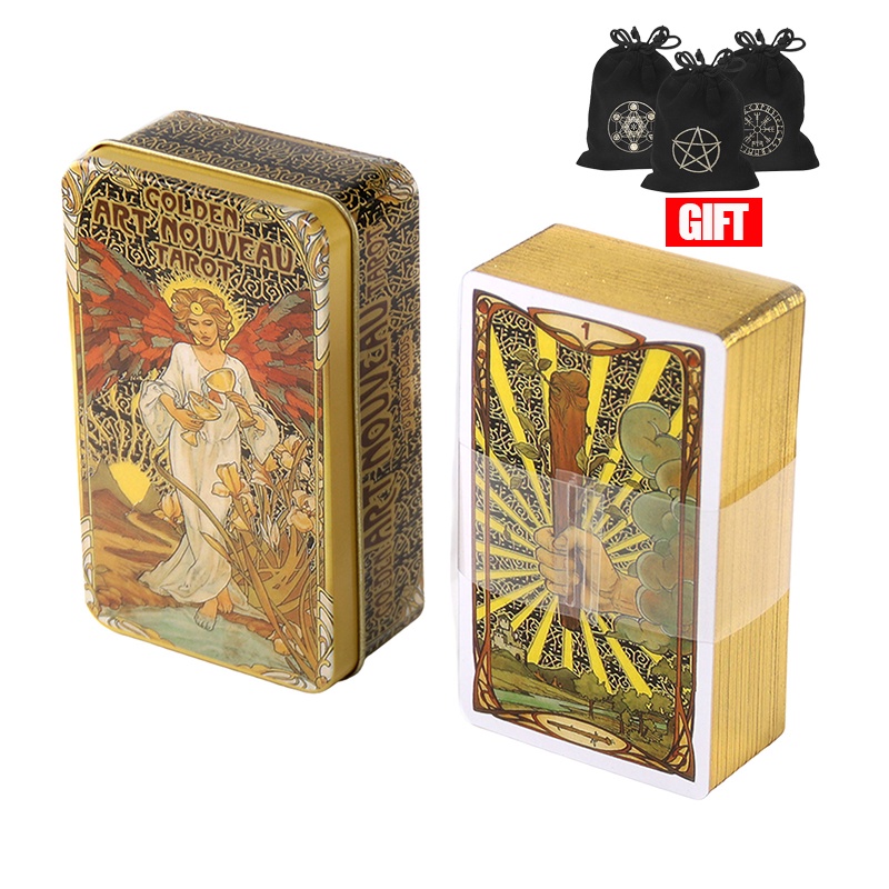 Bộ Bài Tarot 78 Lá Kèm Sách Hướng Dẫn Cho Người Mới Bắt Đầu