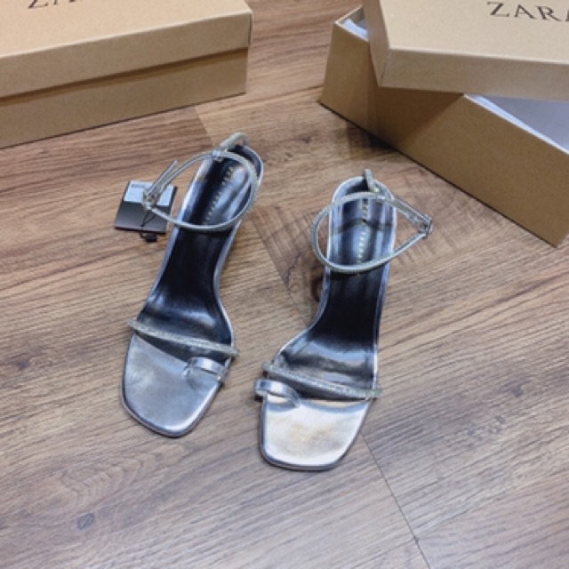 Giầy cao gót sandal zara quai mảnh