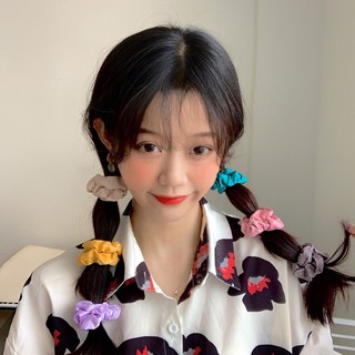 SET DÂY CỘT TÓC SCRUNCHIES ĐỦ HOẠ TIẾT-20c