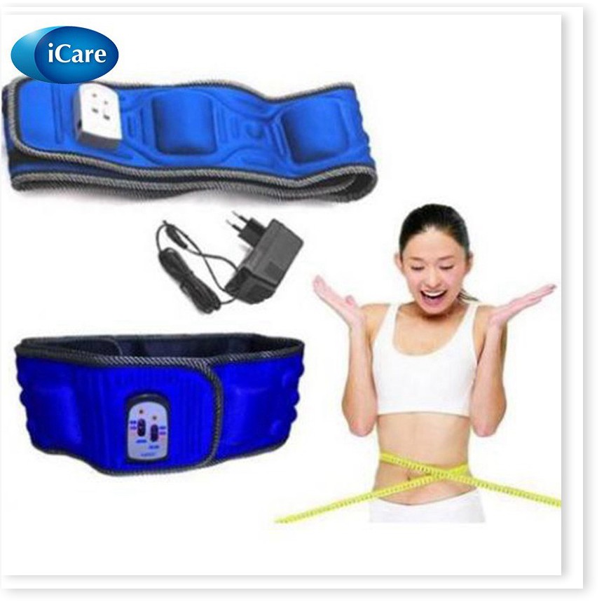 [Máy giảm béo] Đai đeo bụng rung lắc giảm cân, dụng cụ rung lắc giảm béo bụng, rung, massage, đào thải mỡ thừa