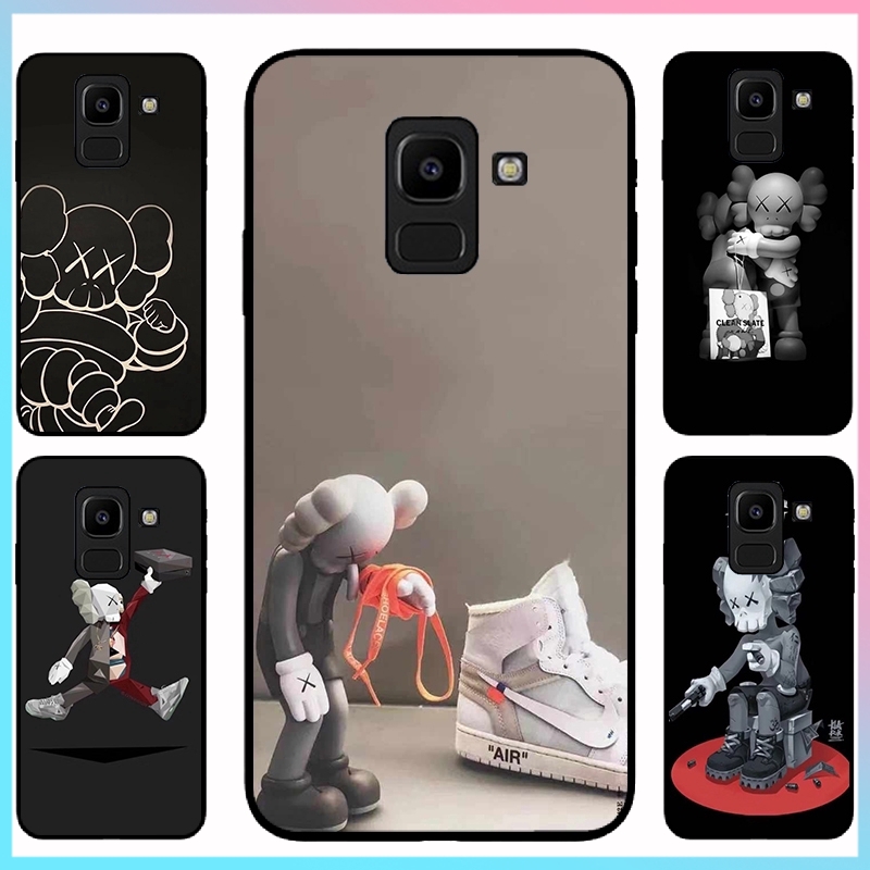 Ốp điện thoại mềm in hình Kaws Sesame Street cho Samsung A6 Plus 2018/J8 Plus J2 J5 J7 Prime A8 Plus 2018 A7 A8 A9 2018